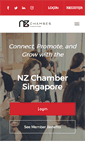 Mobile Screenshot of nzchamber.org.sg